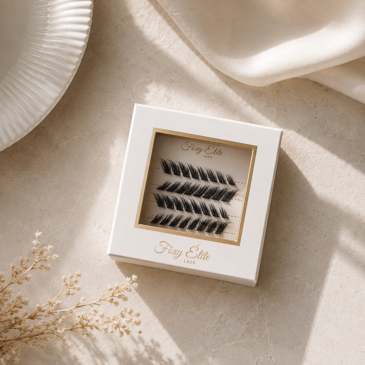 Luxury Foxy DIY Lash Clusters | Wispy Multi-Layered Lashes
