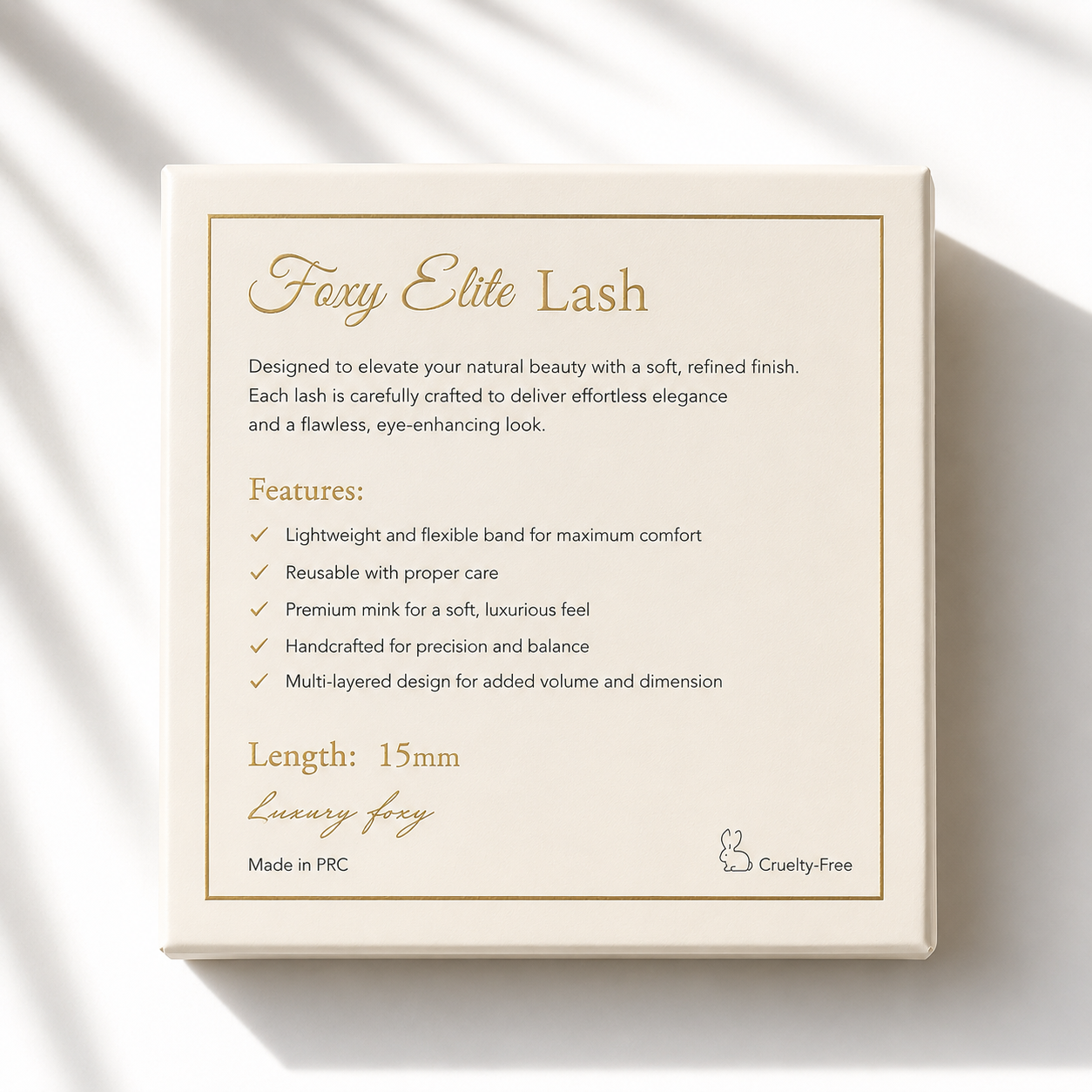 Luxury Foxy Wispy Mink Lashes